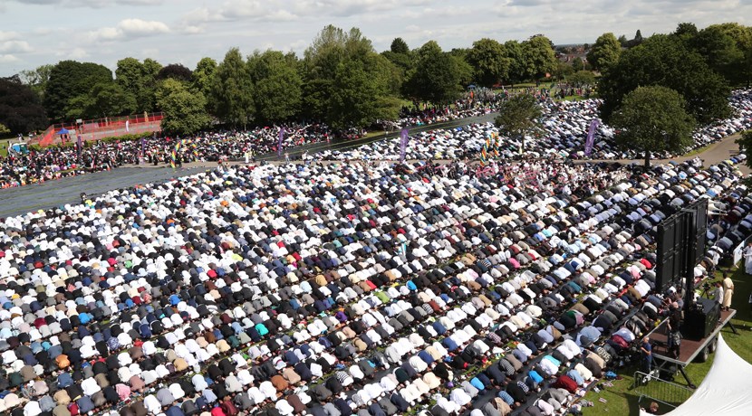 Record 88,000 Muslims come together in Birmingham to celebrate Eid
