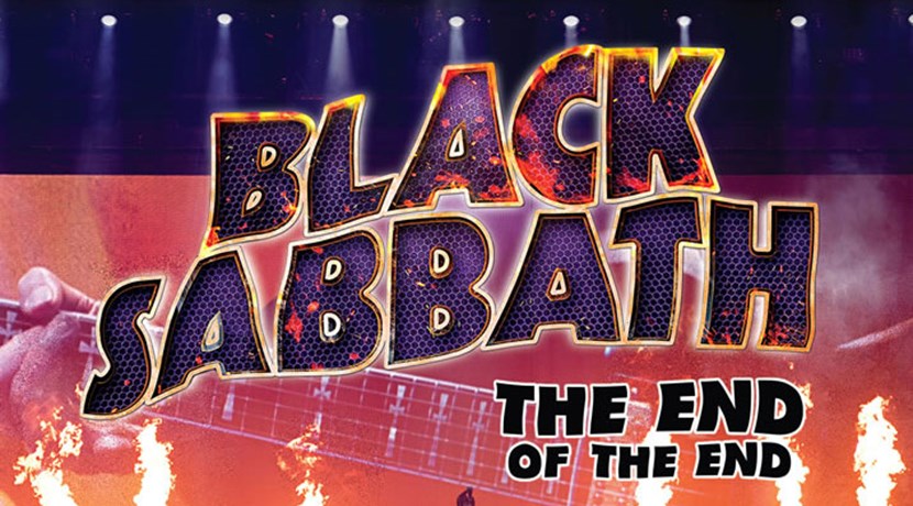 Tickets to a screening of Black Sabbath: The End Of The End