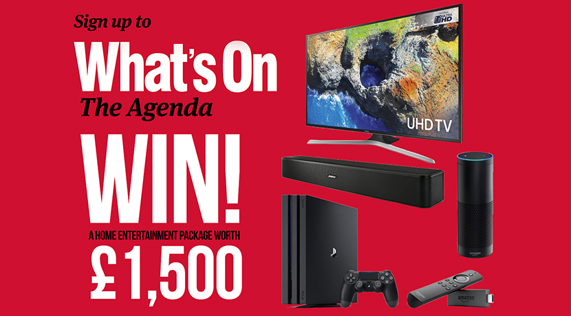 Win a home entertainment package worth £1,500