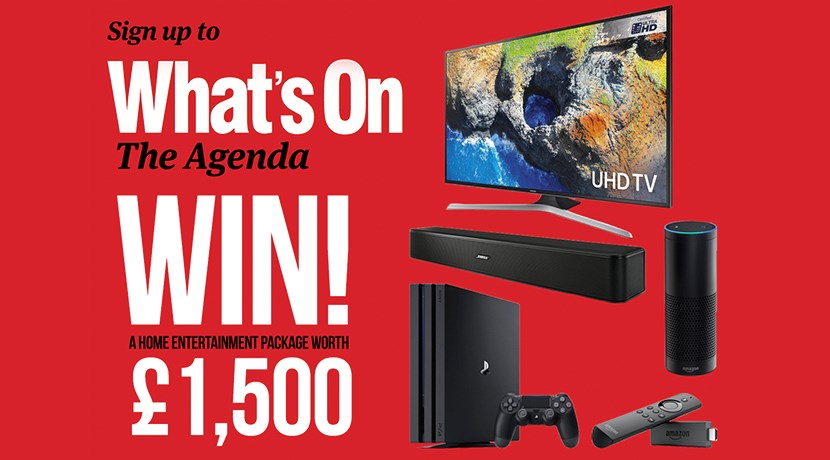 Win a home entertainment package worth £1,500