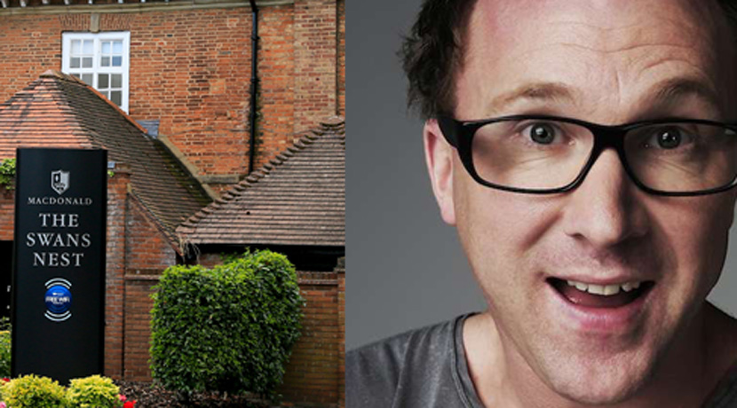 Win comedy overnight stay in Stratford