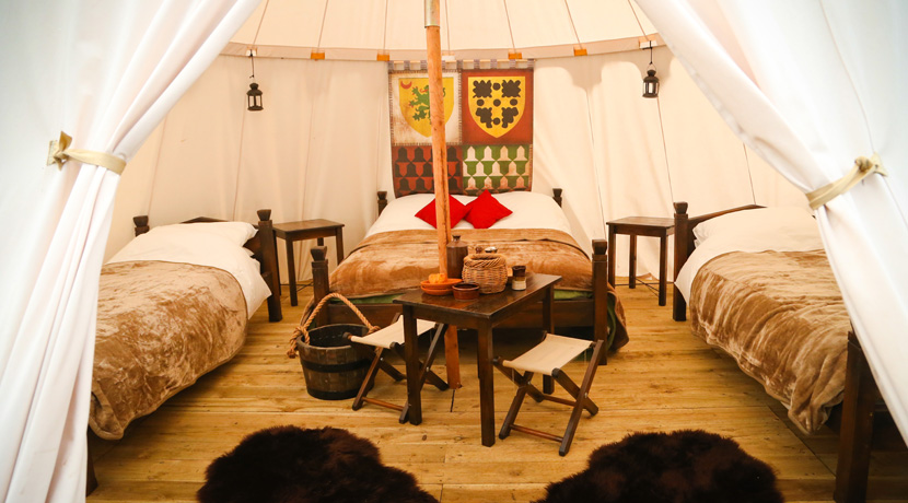 Overnight stay at Warwick Castle